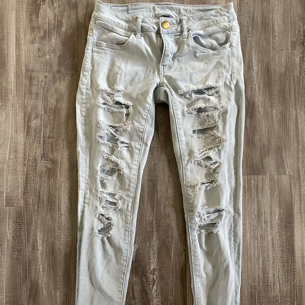 American eagle outfitters super stretch size 4